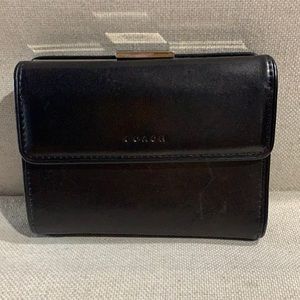 COACH tri-fold wallet